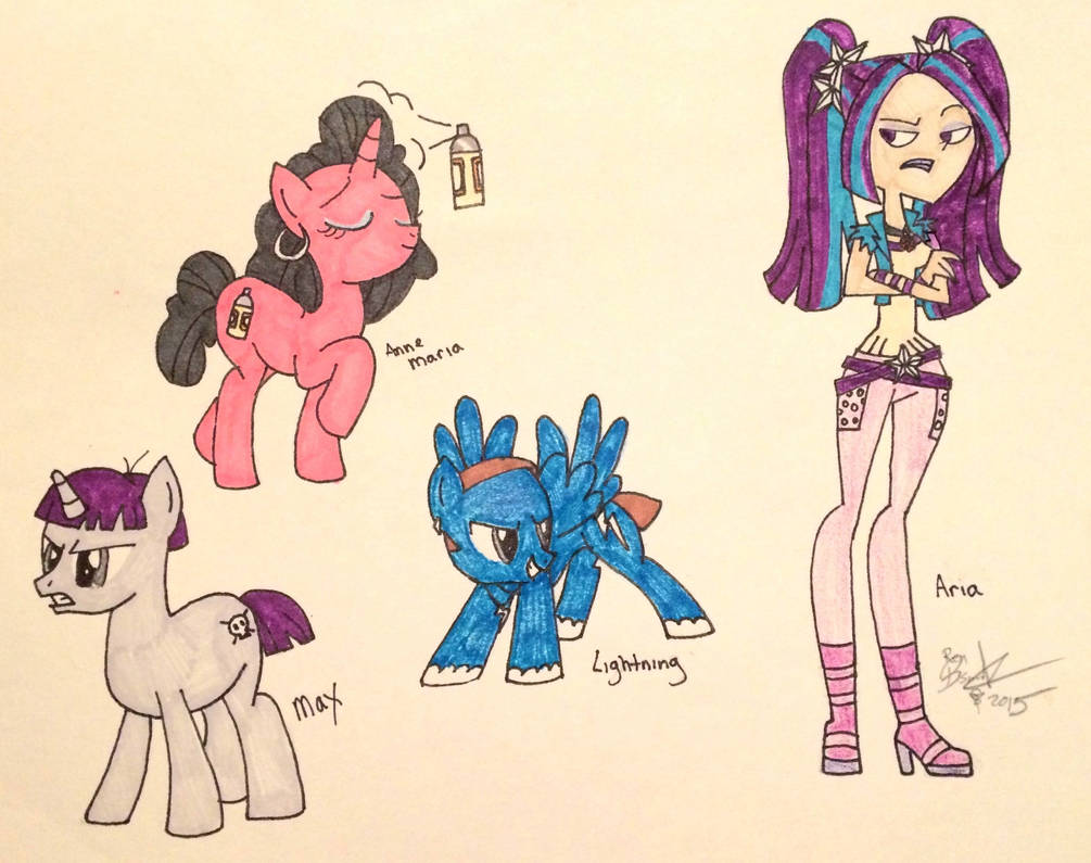 Mlp Crossover Raiden Aria TD/MLP Crossover by Nami14 on DeviantArt