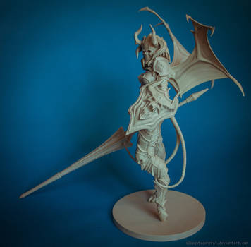 Demon Lancer Chick resin kit