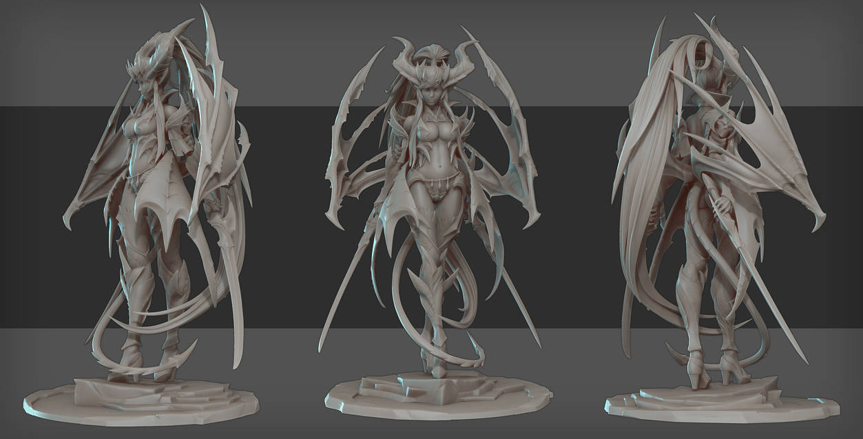 Lucilla final model, flat by slipgatecentral