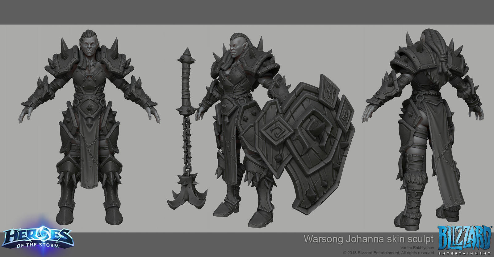 Heroes of the Storm - Johanna skin