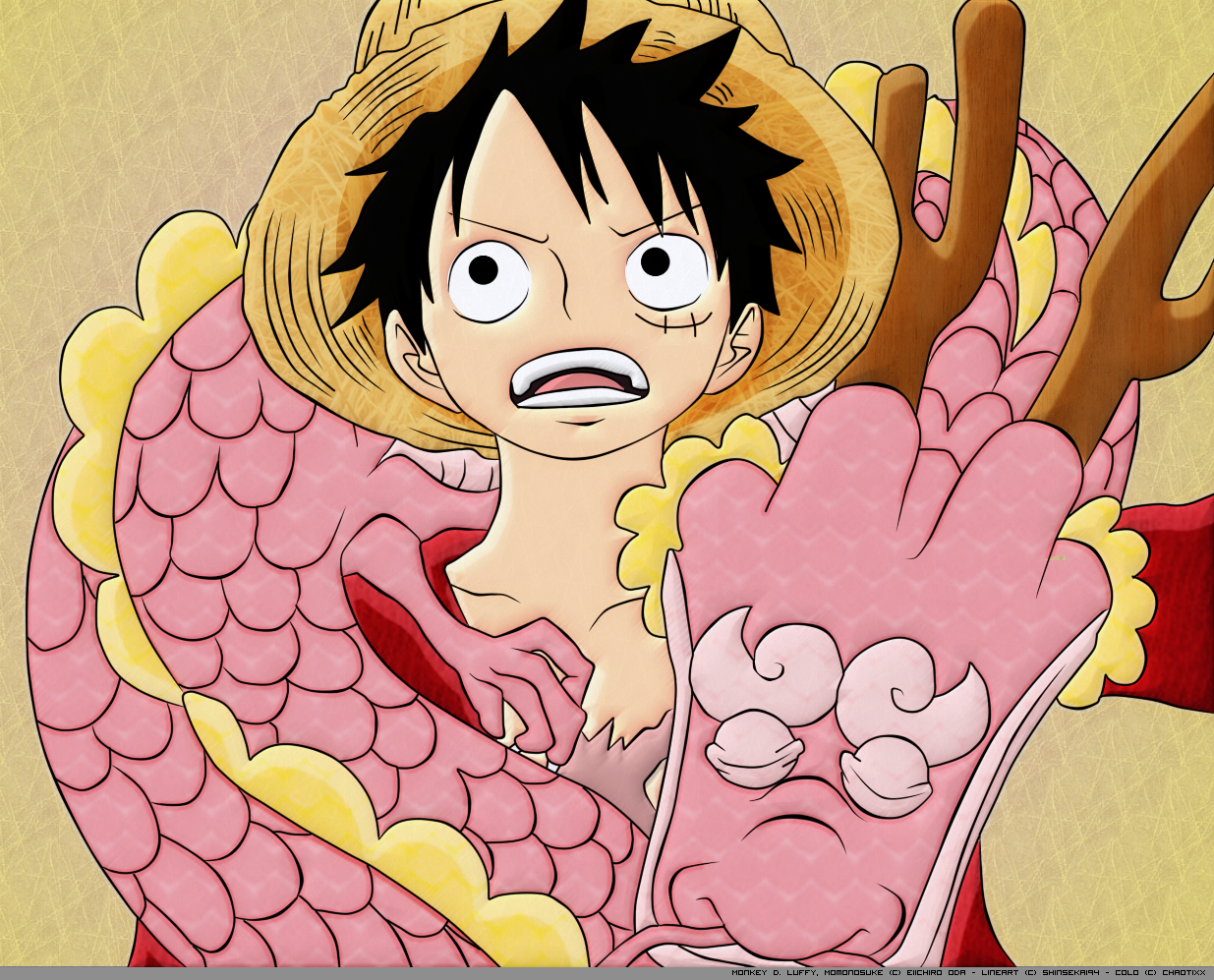 Luffy  ONE PIECE by Dragon--anime on DeviantArt