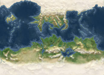 Pern Tophgraphical Map