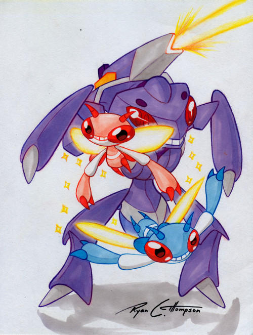 Genesect ex by connorm1 on DeviantArt