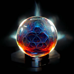 Supernova in a glass sphere version 3