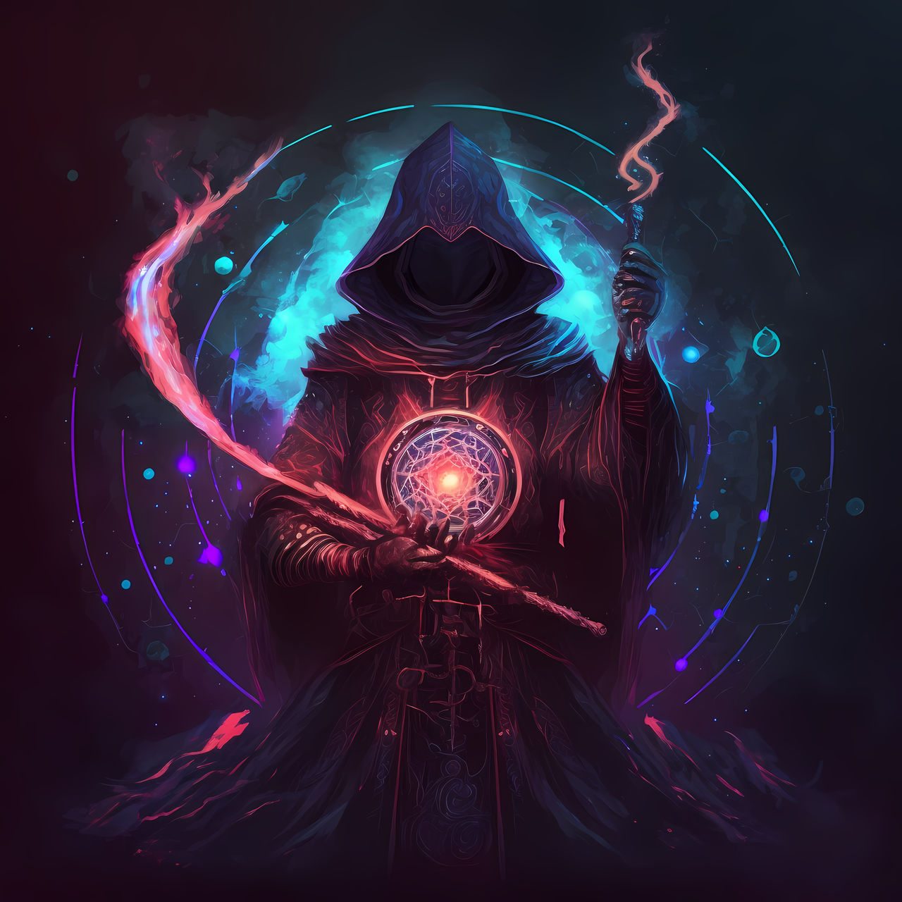 Dark Fantasy Mystic Wizard Version 1 by PM-Artistic on DeviantArt