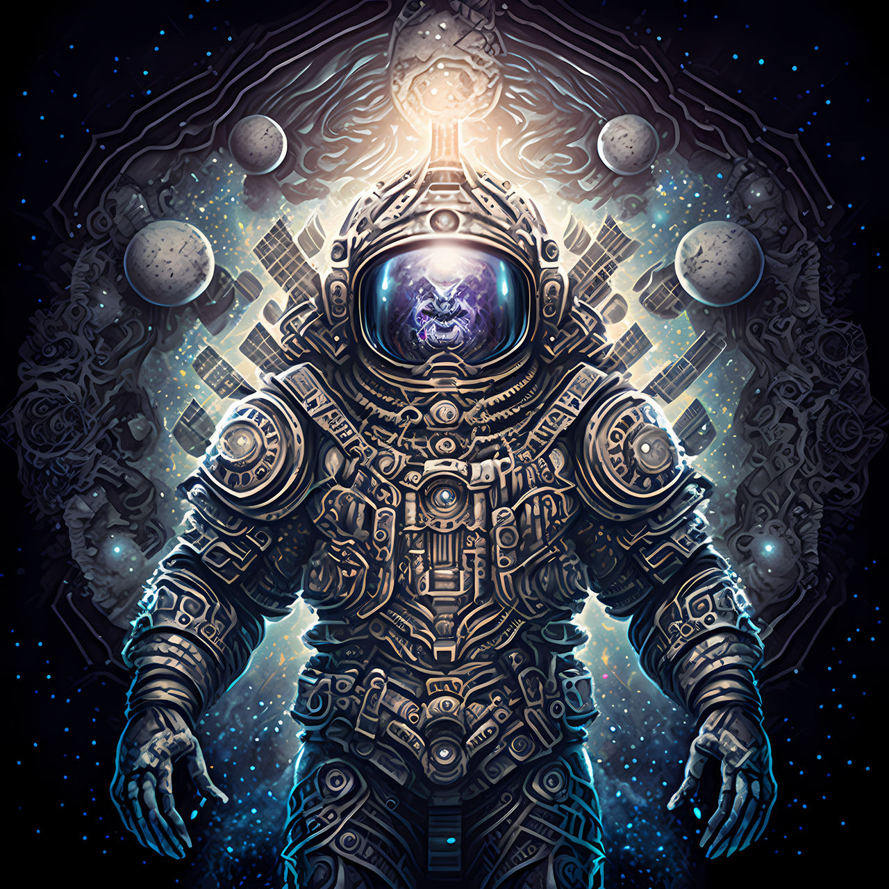 Alien Astronaut Version 1 by PM-Artistic on DeviantArt