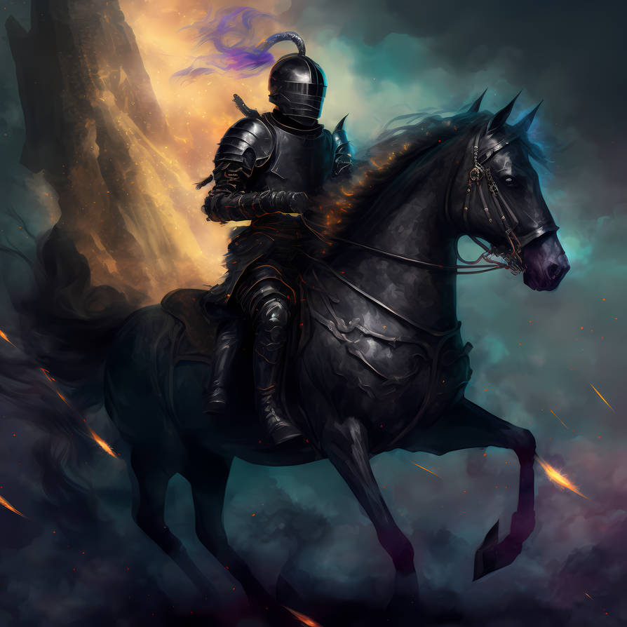 Black Rider Medieval Dark Fantasy black rider version 2 by PM-Artistic on DeviantArt