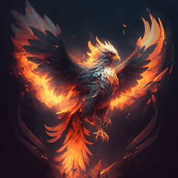 Epic Fantasy Phoenix Version 2 by PM-Artistic