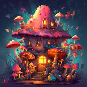 Fairytale Mushroom House