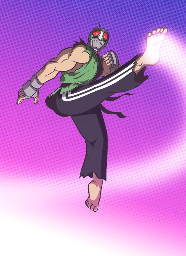 Kamen Fighter Colored