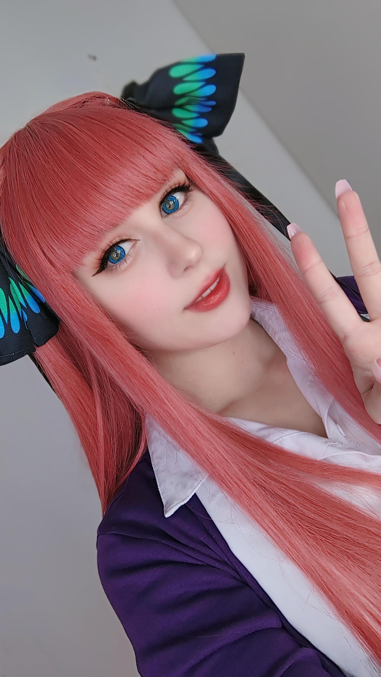Nino The Quintessential Quintuplets Cosplay By MetalcookieCosplay On nino-the-quintessential-quintuplets-cosplay-by-metalcookiecosplay-on