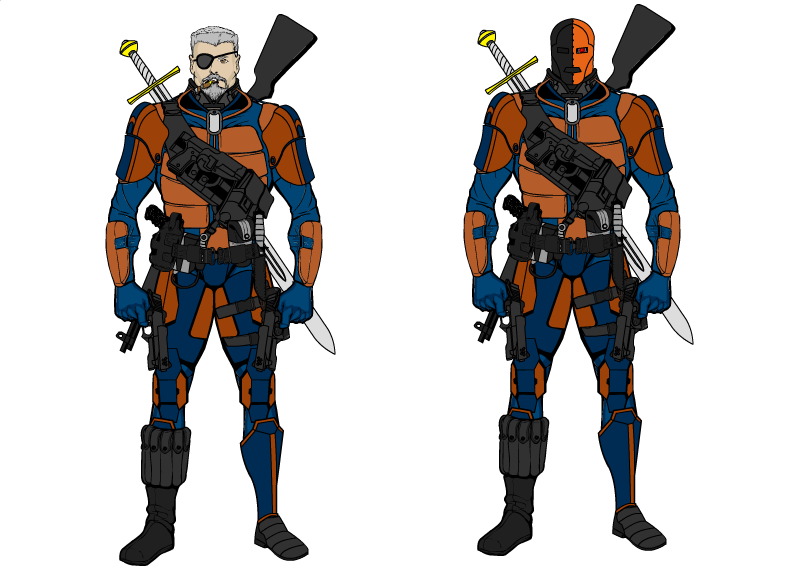 My Deathstroke Suit