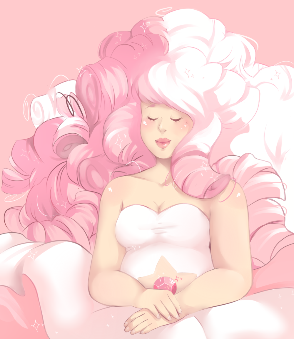 Rose Quartz portrait -repaint-