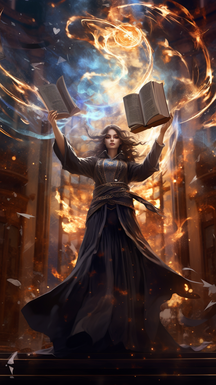 arcane mage by https: yulcha on @deviantart Images... Arcane Mage | AI art by Thomaryn on DeviantArt