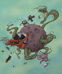 Machine Gun Owl Owl-Robot on DeviantArt