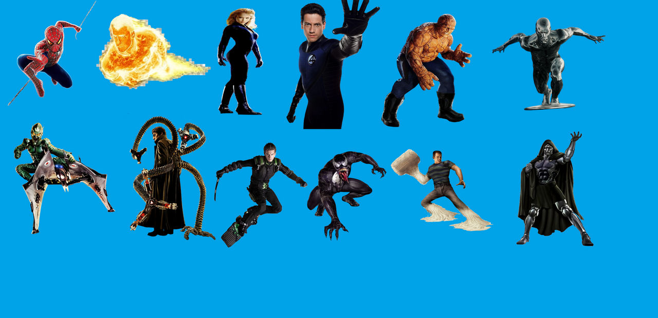 Sam Raimi Spider-Man and Tim Story Fantastic Four by minecraft104 on ...