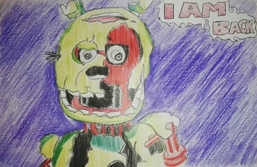 SPRINGTRAP AFTER THE FIRE...