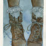 Boots Watercolor