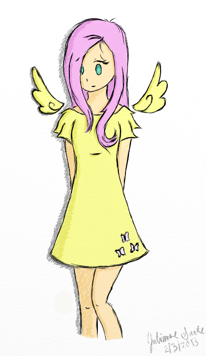 Human Fluttershy