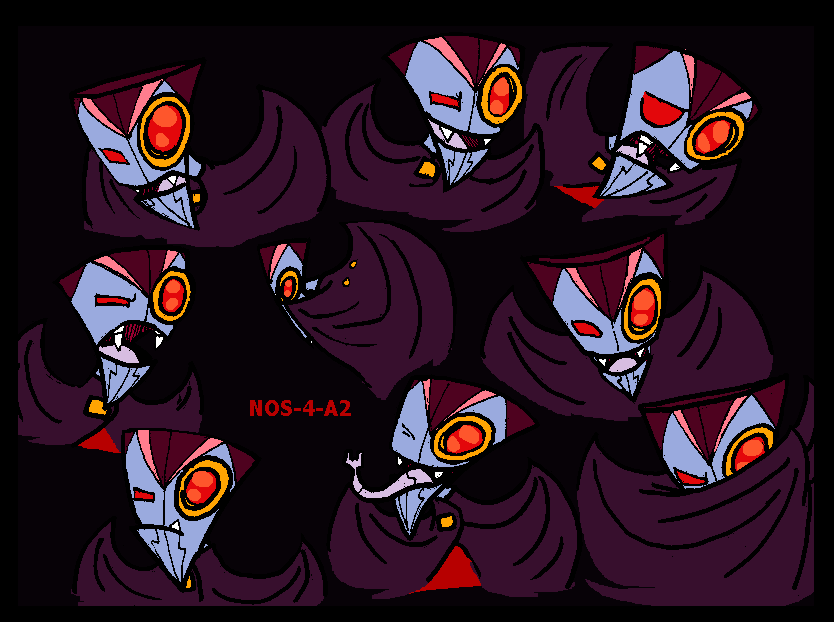 Many faces of NOS-4-A2 by PurpleRAGE9205 on DeviantArt