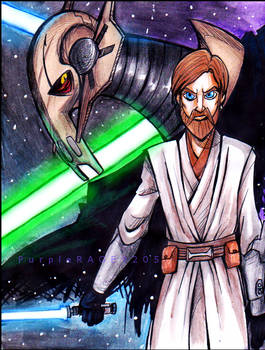 General Grievous vs Obi Wan Kenobi