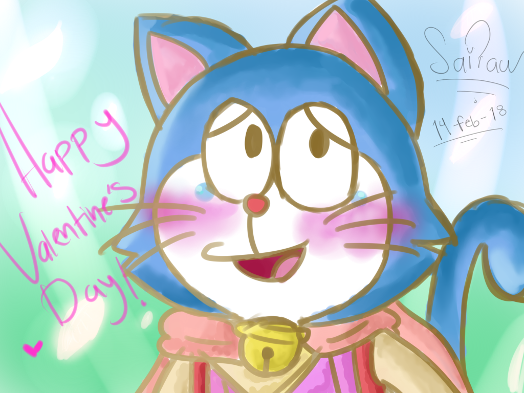 Doraemon Valentines Day Draw By Olandita On DeviantArt Doraemon Valentines Day Draw By Olandita On DeviantArt