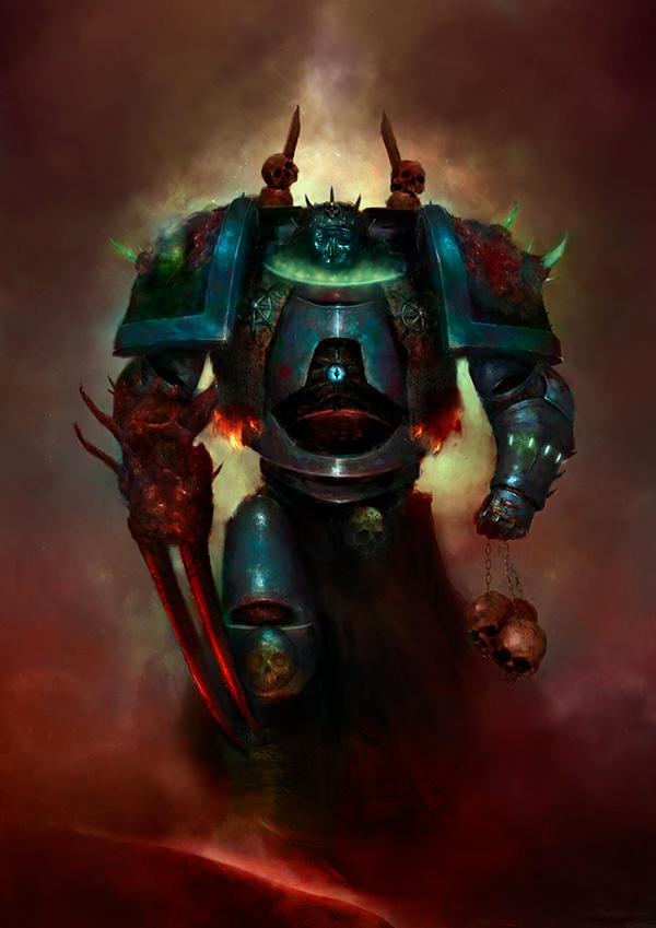 Warhammer 40k: Possessed Champion of Chaos by MajinMetz on DeviantArt