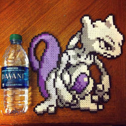 Mewtwo Perler Bead