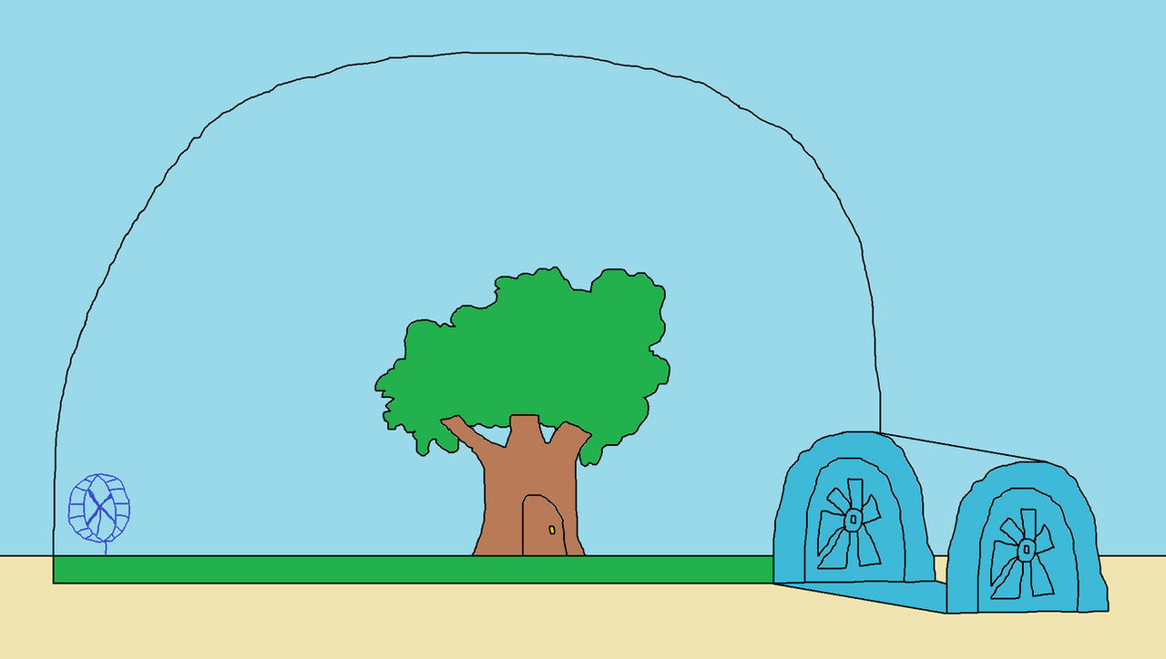 Sandy's Treedome by ConnerGarczynski2003 on DeviantArt