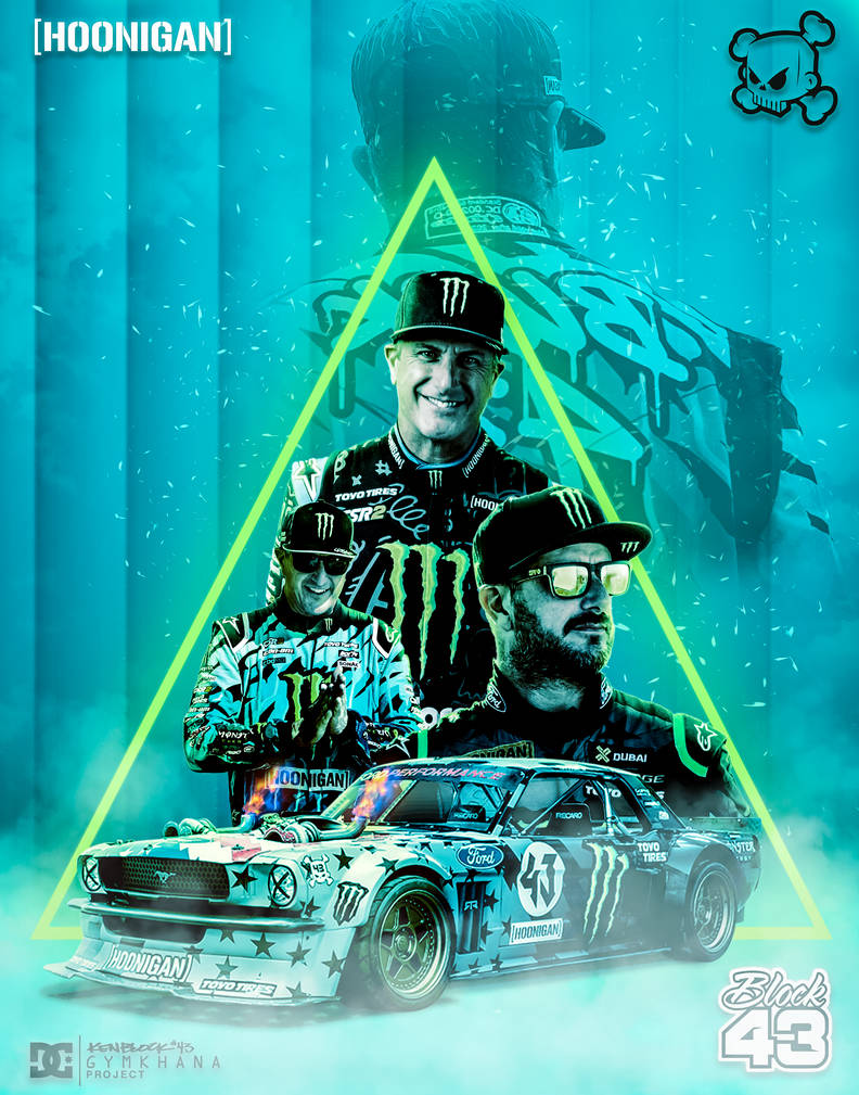 Ken Block Poster by Mazd7 on DeviantArt