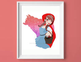 Little Red Riding Hood Minimalist 