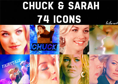 CHUCK AND SARAH ICONS