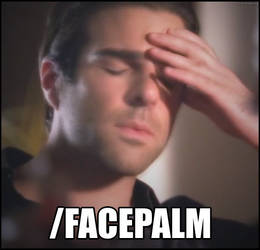 Sylar - Facepalm