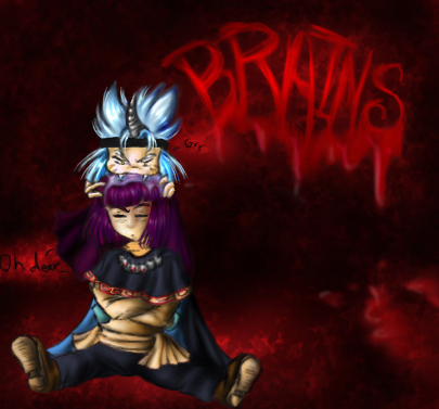 Slayers TRY Fanart: BRAINS