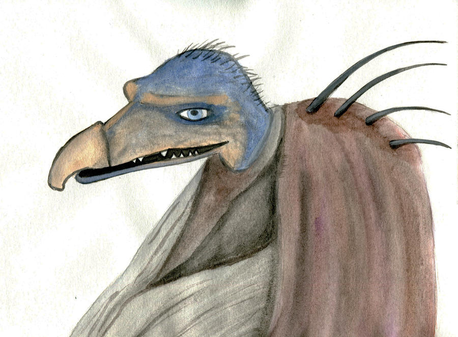 skeksis watercolor