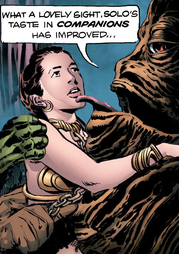 Slave Leia Comic. 