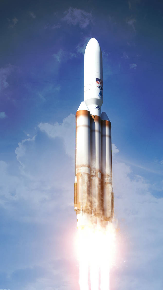 Atlas V Heavy by okan170 on DeviantArt