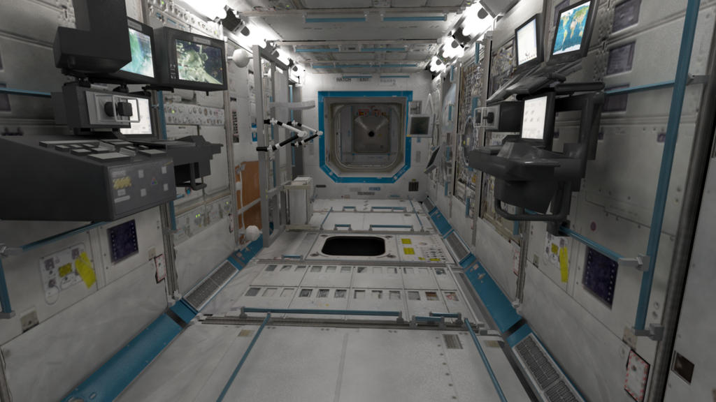 ISS Interior Test - Lab by okan170 on DeviantArt