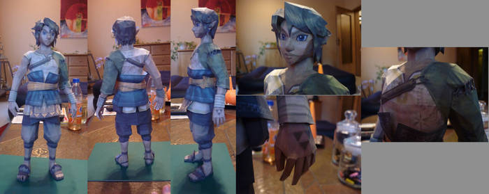 Farmer Link papercraft