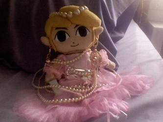 toon link doll...