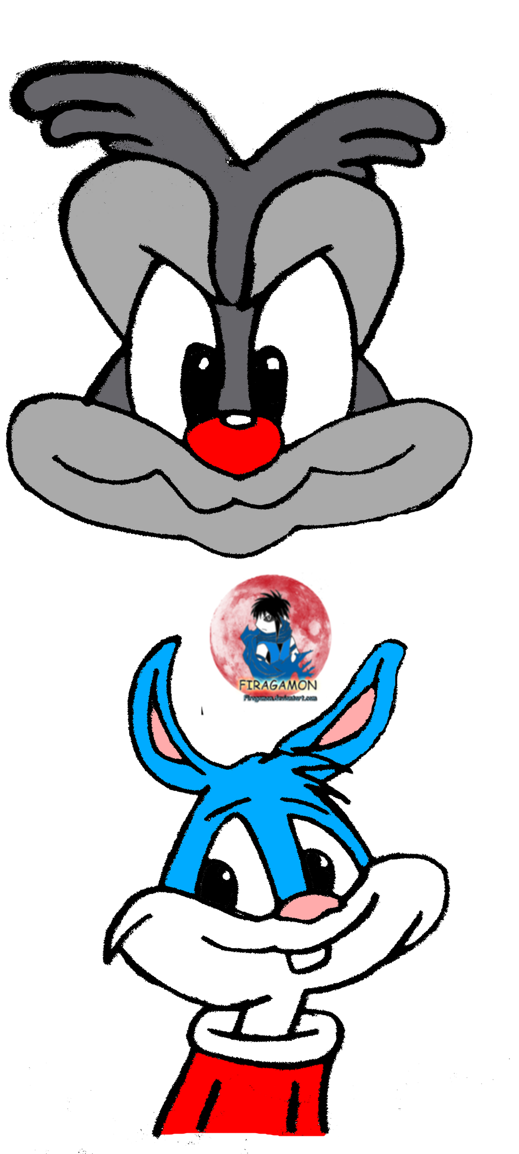 Buster Buny y coyote calamidad