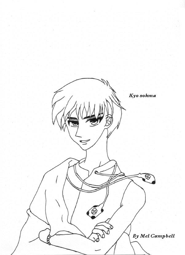 Kyo drawing for a friend by melissaCampbell on DeviantArt
