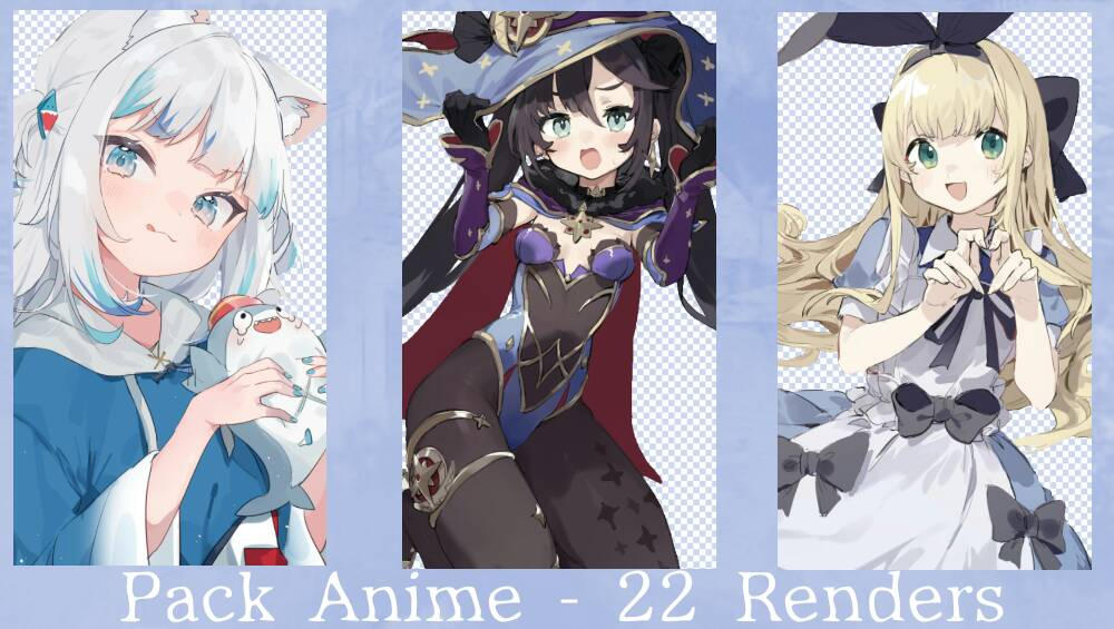 Anime Renders by Taxwe on DeviantArt
