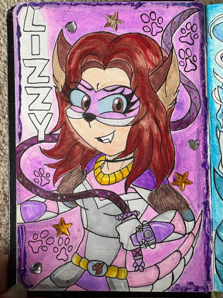 Lizzy Crying Deviantart Lizzy in hero mode by MeganGromitWildArt on DeviantArt