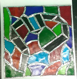 Stained Glass Mindcrack Logo