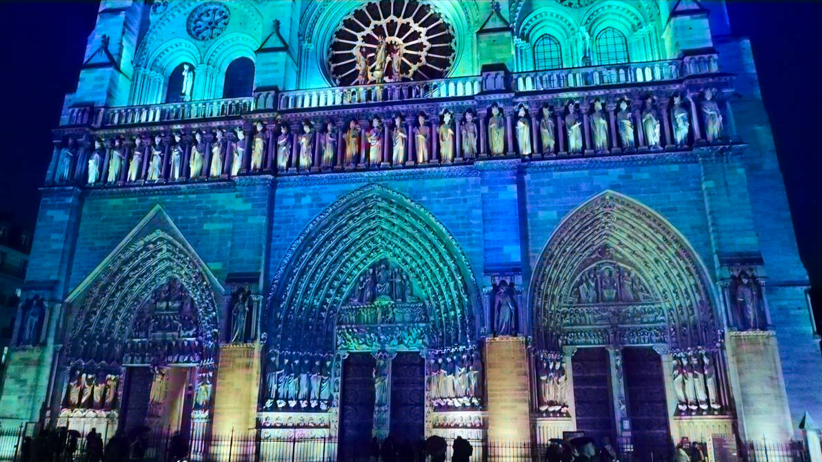 Notre Dame s Facade By Onirio On DeviantArt notre-dame-s-facade-by-onirio-on-deviantart