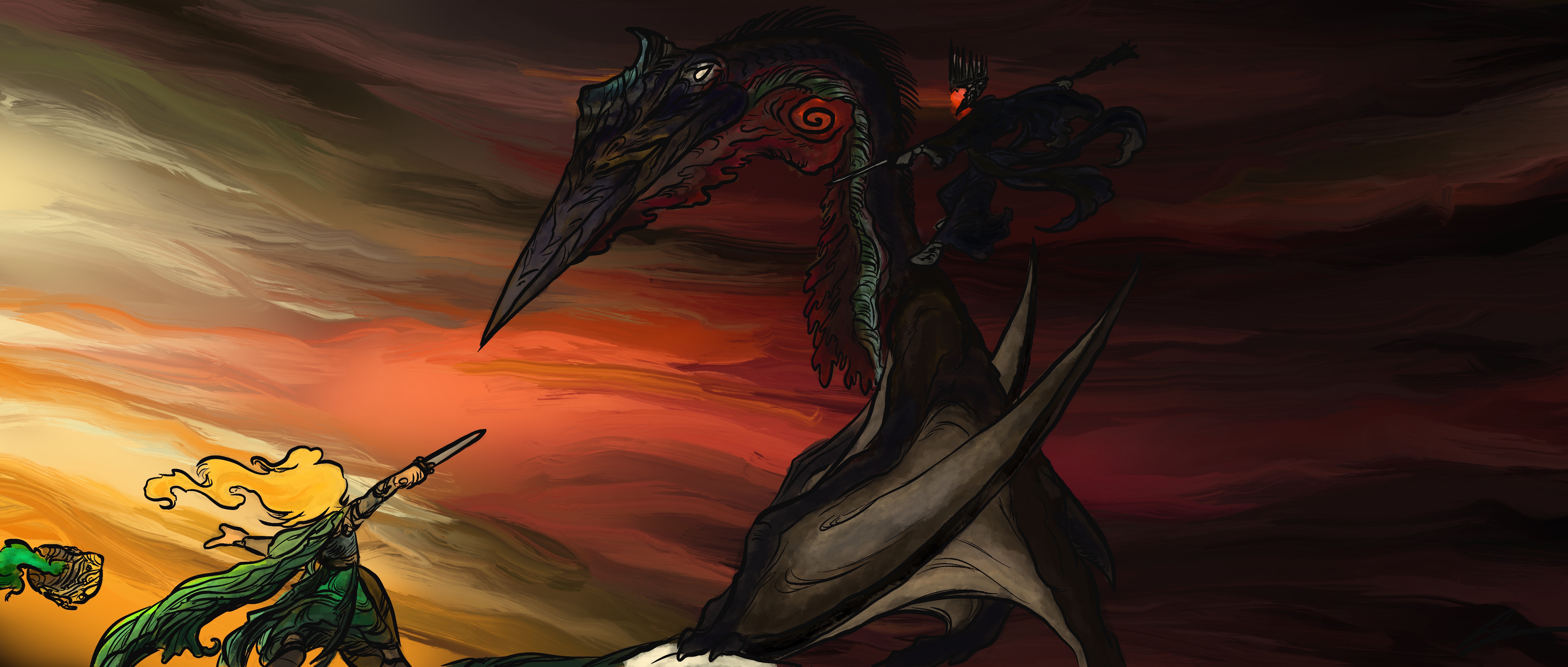 The Dragons of Middle Earth ( new Dragon!!) by HellraptorStudios on  DeviantArt