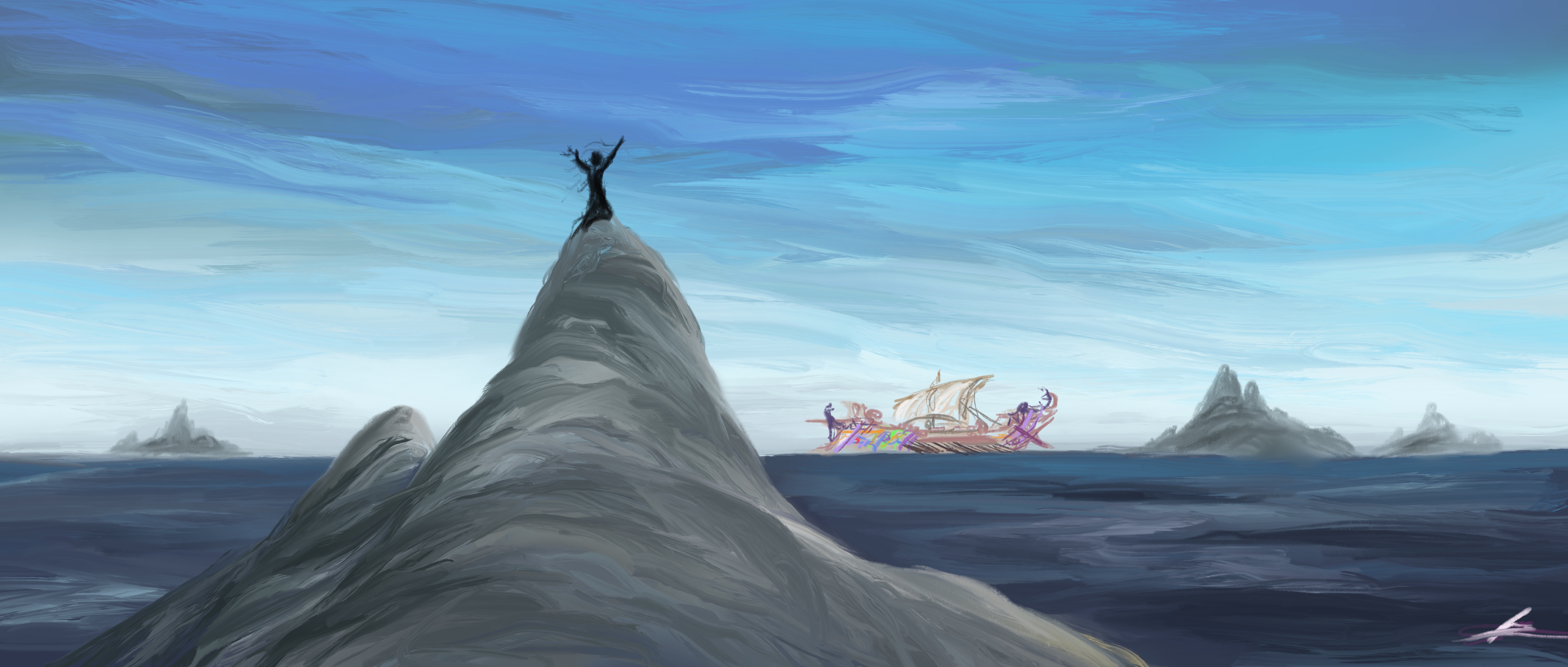 On the spears of the Merling king by Onirio on DeviantArt