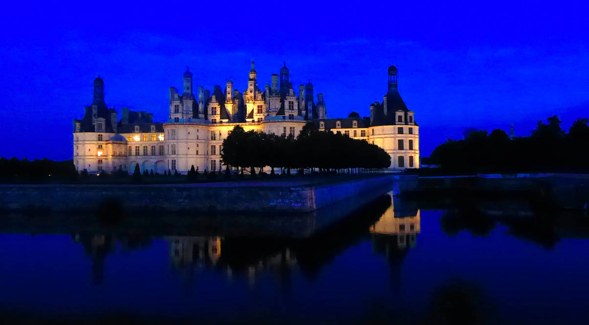 Evening at Chambord