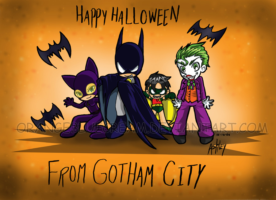 Happy Halloween from Gotham